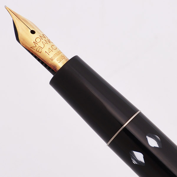 MONTBLANC モンブラン MONTE ROSA ペン先 K14 14C Montblanc Monte Rosa 0412 Fountain Pen (1960s) - Black w